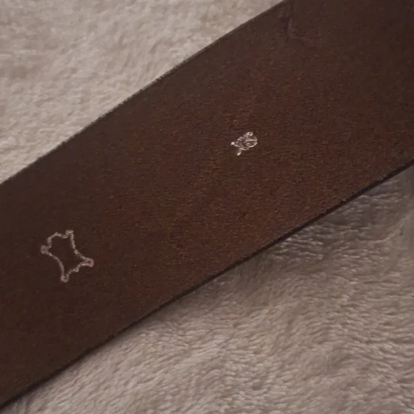 Vintage Espirit Leather Belt - Picture 7 of 9